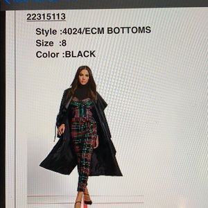 Multi Color Ankle Pants